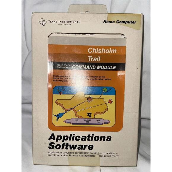 Texas Instruments - Chisholm Trail Command Module Ti99 - Picture 1 of 6